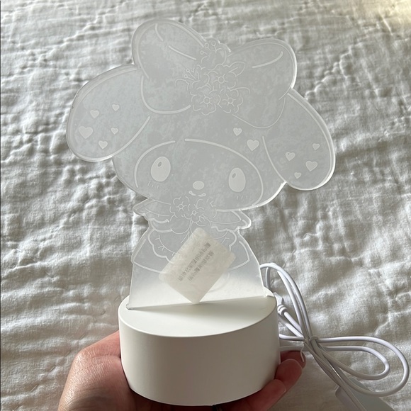 My Melody Acrylic LED Night Light - Picture 1 of 4